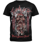 T-shirt homme Slayer « World Painted Blood » à motif intégral