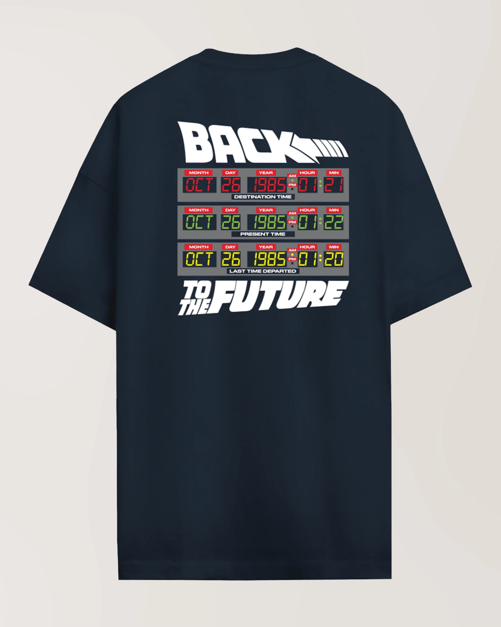T-shirt OFFICIEL Retour vers le Futur – OUTATIME