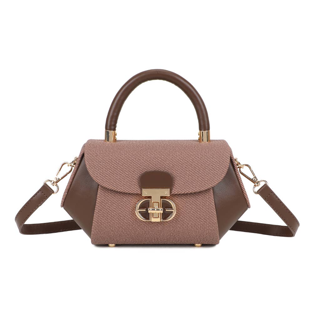 Sac Léa Gallantry - Petit Sac Structuré Effet Tissé