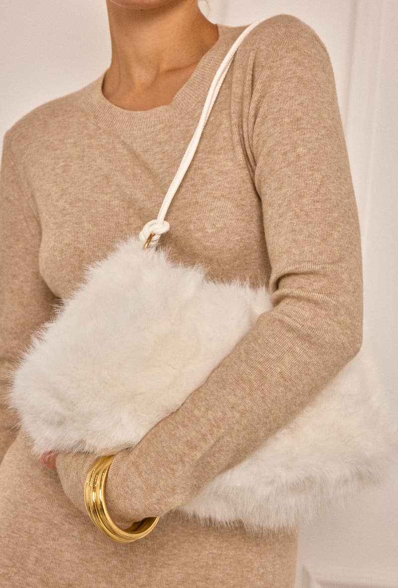 Sac en fausse fourrure