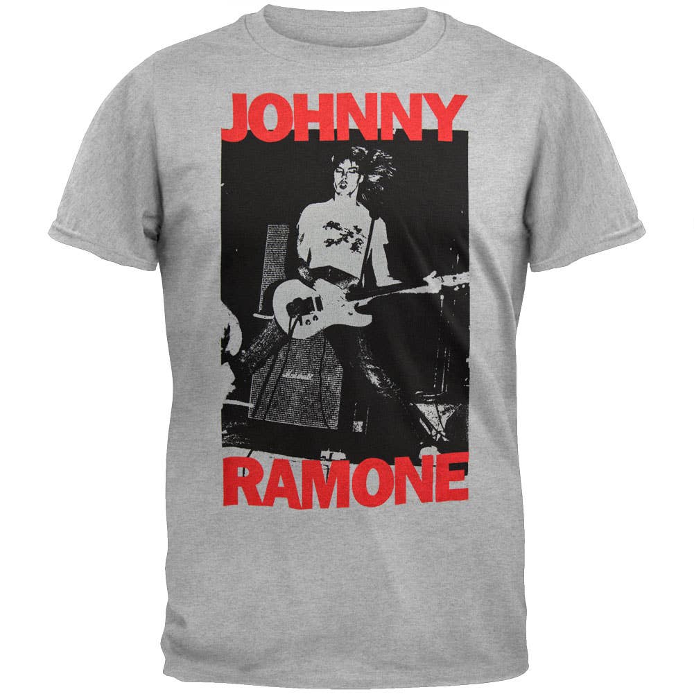 Ramones - T-shirt Homme Johnny Ramone