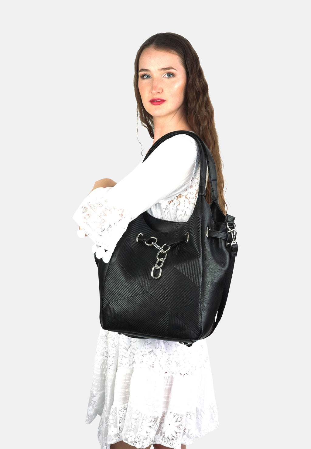 Sac Paige HJS - Sac À Bandoulière Détail Chaîne Femme