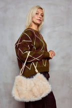 Sac en fausse fourrure