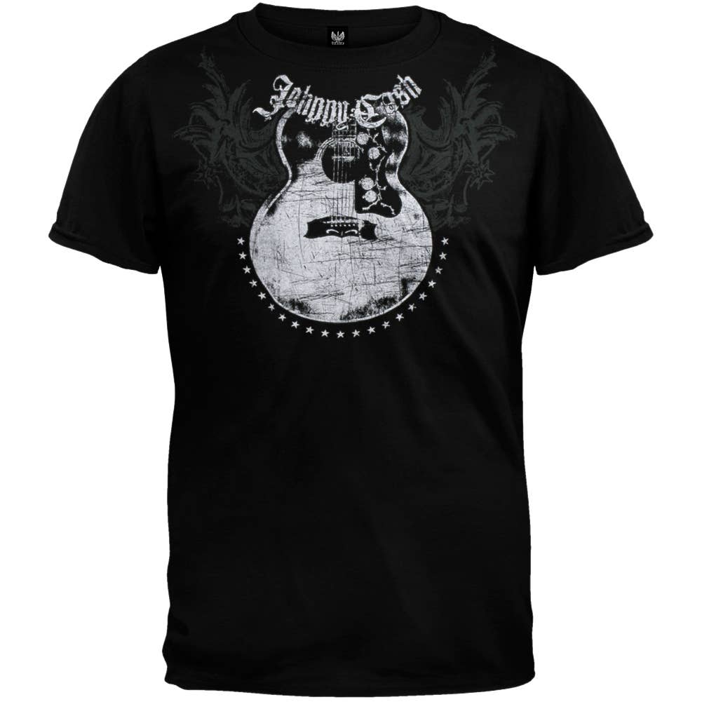 T-shirt homme Johnny Cash - Guitare