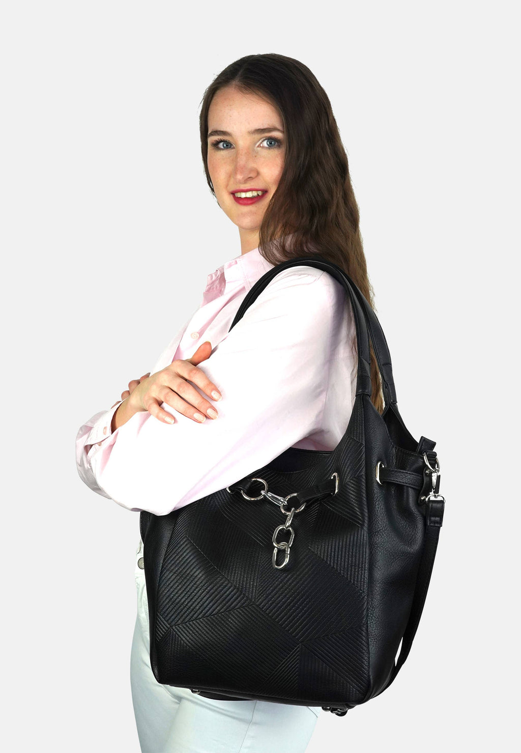 Sac Paige HJS - Sac À Bandoulière Détail Chaîne Femme