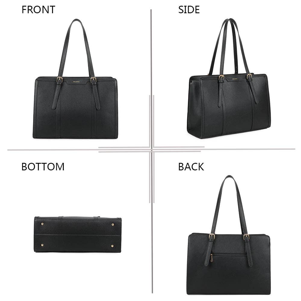 Sac Cabas Élise Grand Format Noir