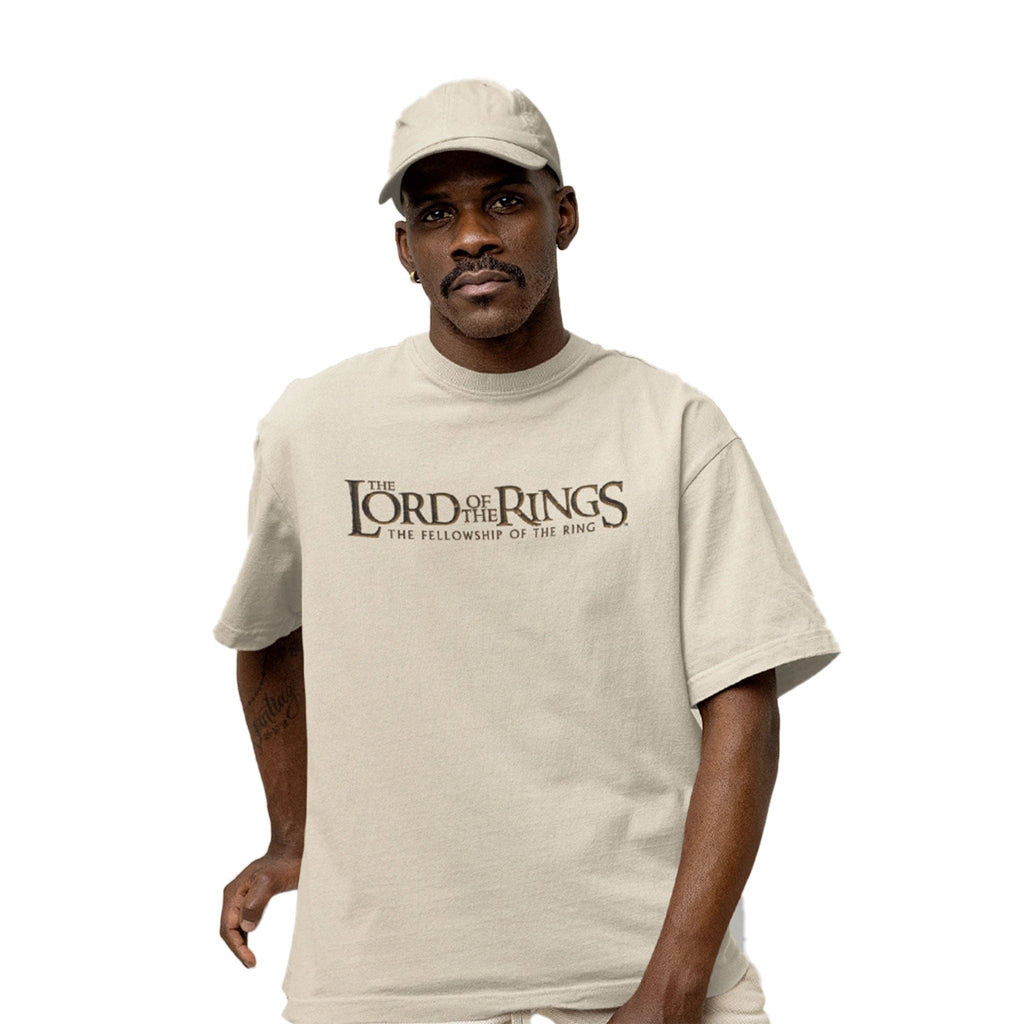 T-shirt Oversize Carte Seigneur des Anneaux