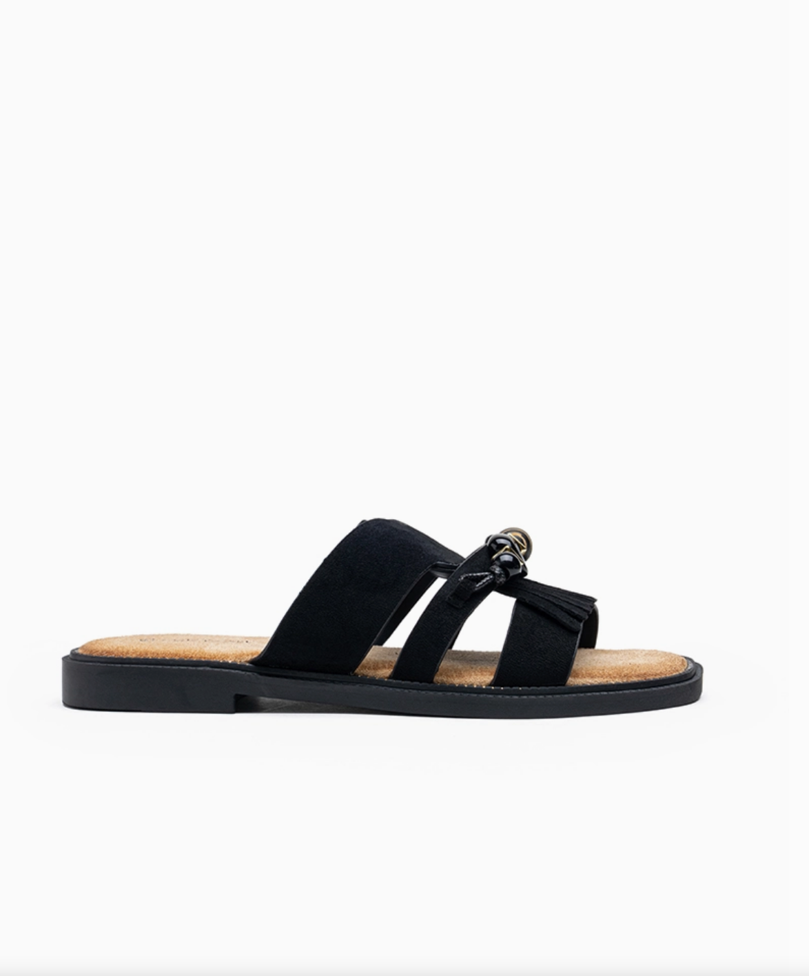 Mules Bohèmes Femme avec Franges et Perles Ethniques - Style Confort