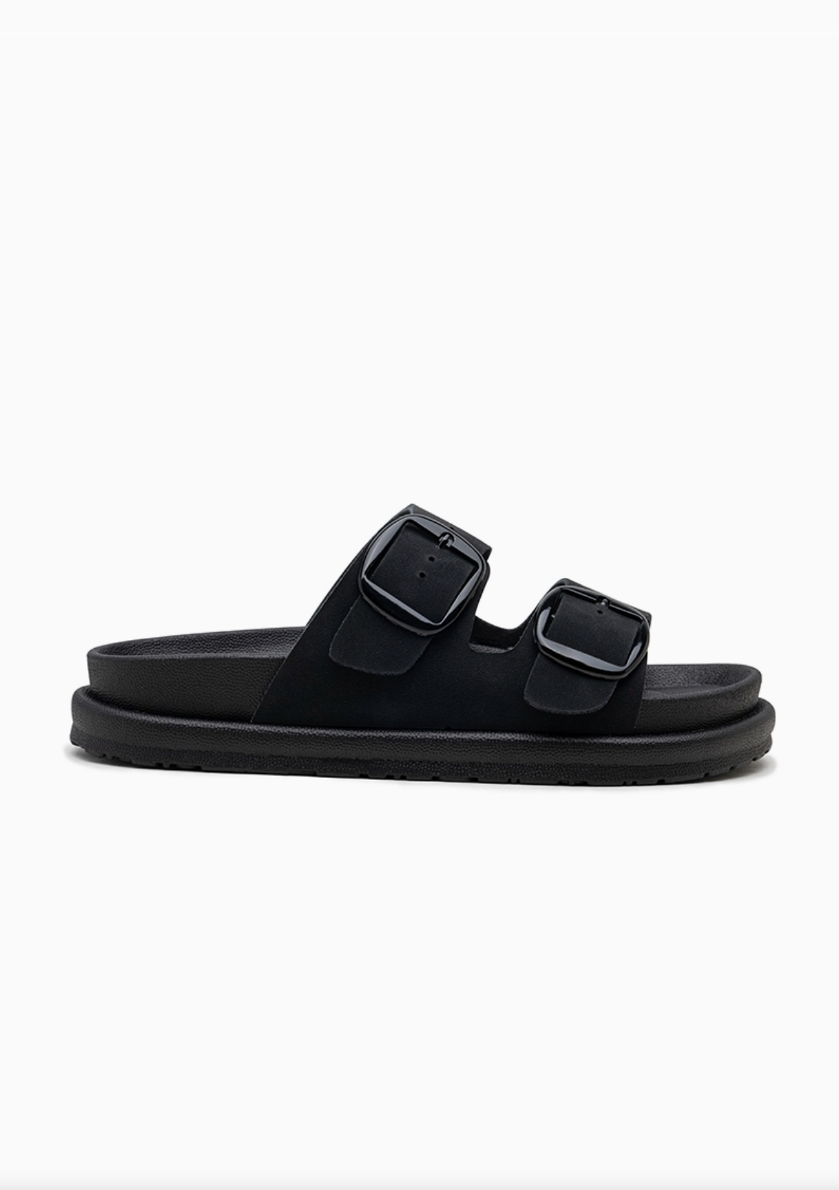 Sandales Plates Femme à Doubles Boucles - Confort Été Casual