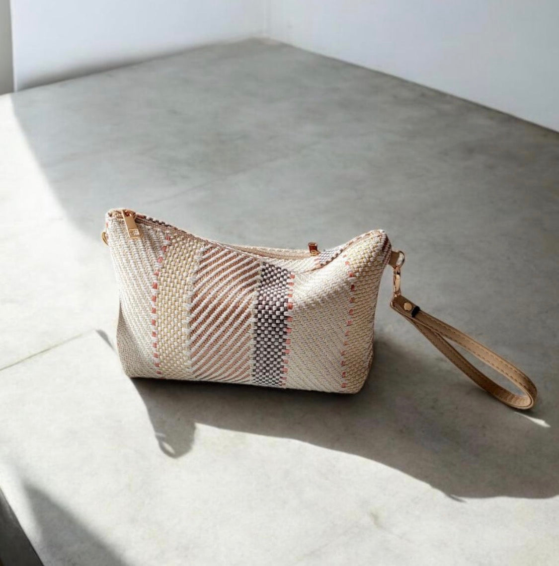 Sac à Main Bandoulière Raphia Compact Mia Larouge