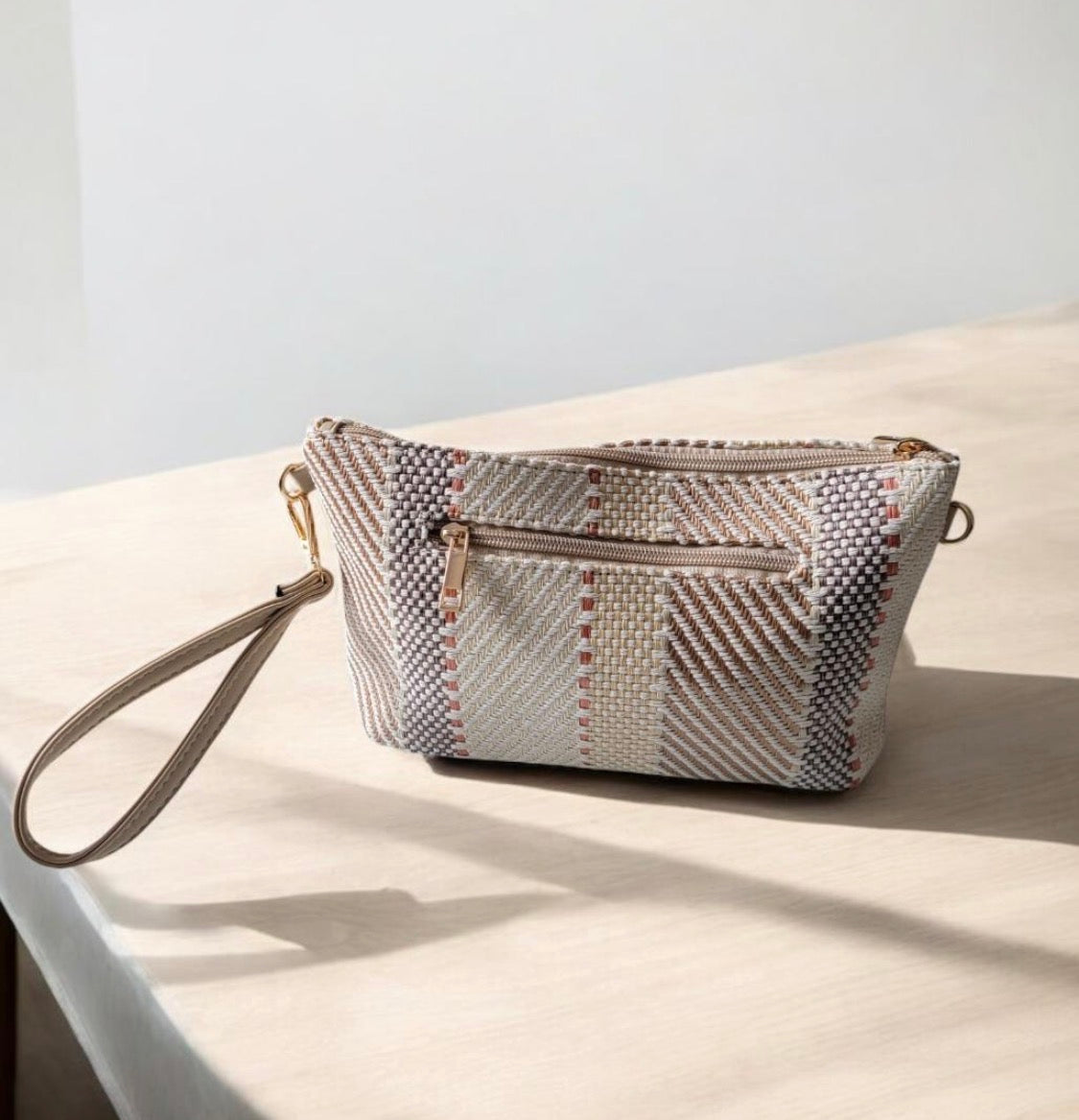 Sac à Main Bandoulière Raphia Compact Mia Larouge