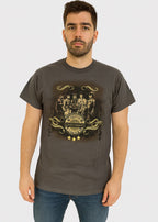 The Beatles - T-shirt homme doux en feuille d'or Sgt. Pepper