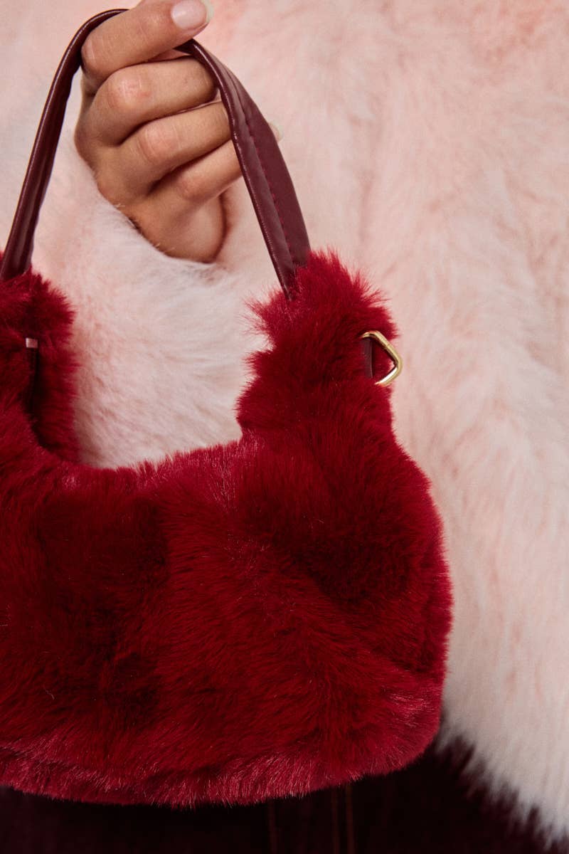 Sac en fausse fourrure