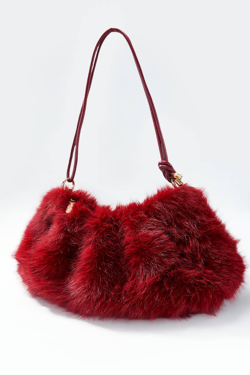 Sac en fausse fourrure