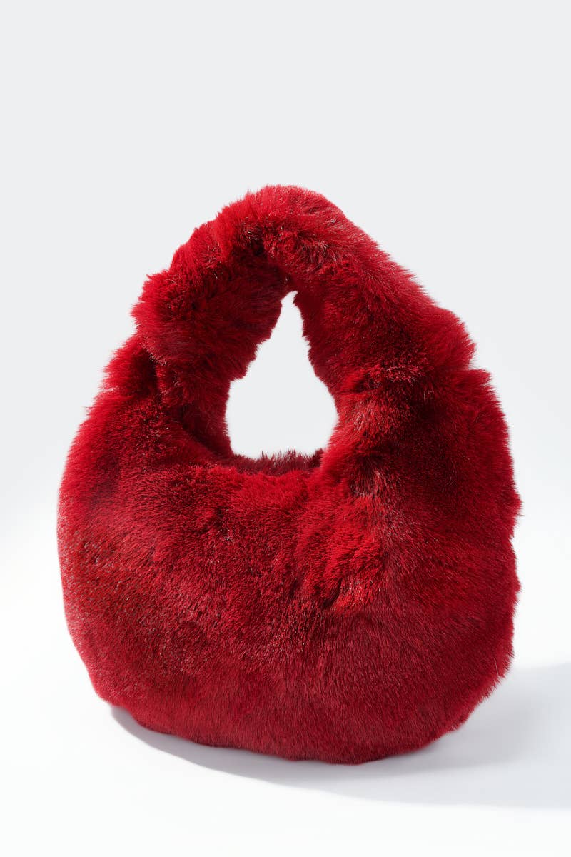 Sac en fausse fourrure